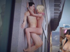 Peter and Gwen on the wall